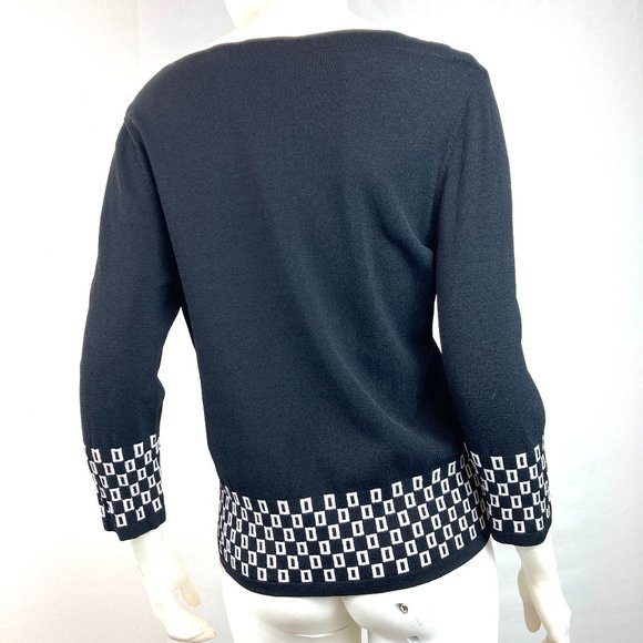 Liz Claiborne Vintage Career Knit Top - Picture 4 of 7